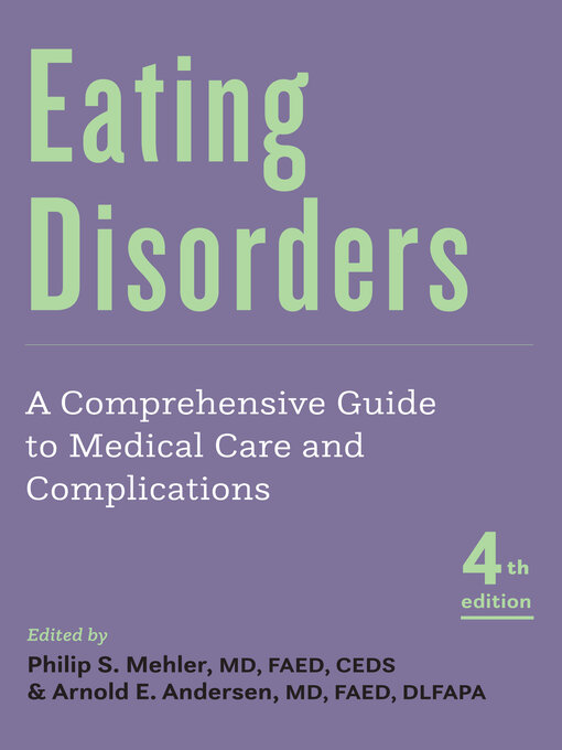 Title details for Eating Disorders by Philip S. Mehler - Available
